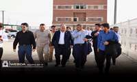بازدید مشترک رئیس دانشگاه و معاون توسعه استانداری از درمانگاه شهید علی هاشمی